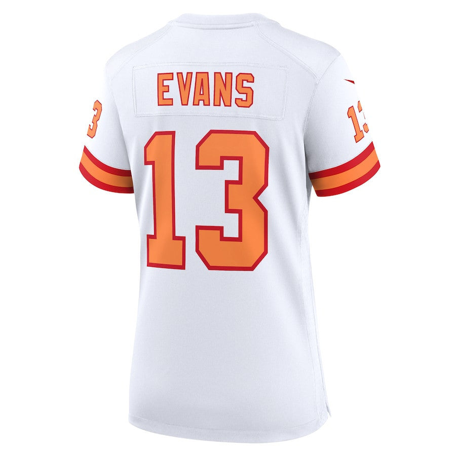 Mike Evans 13 '76 Tampa Bay Buccaneers Women's Game Jersey - White