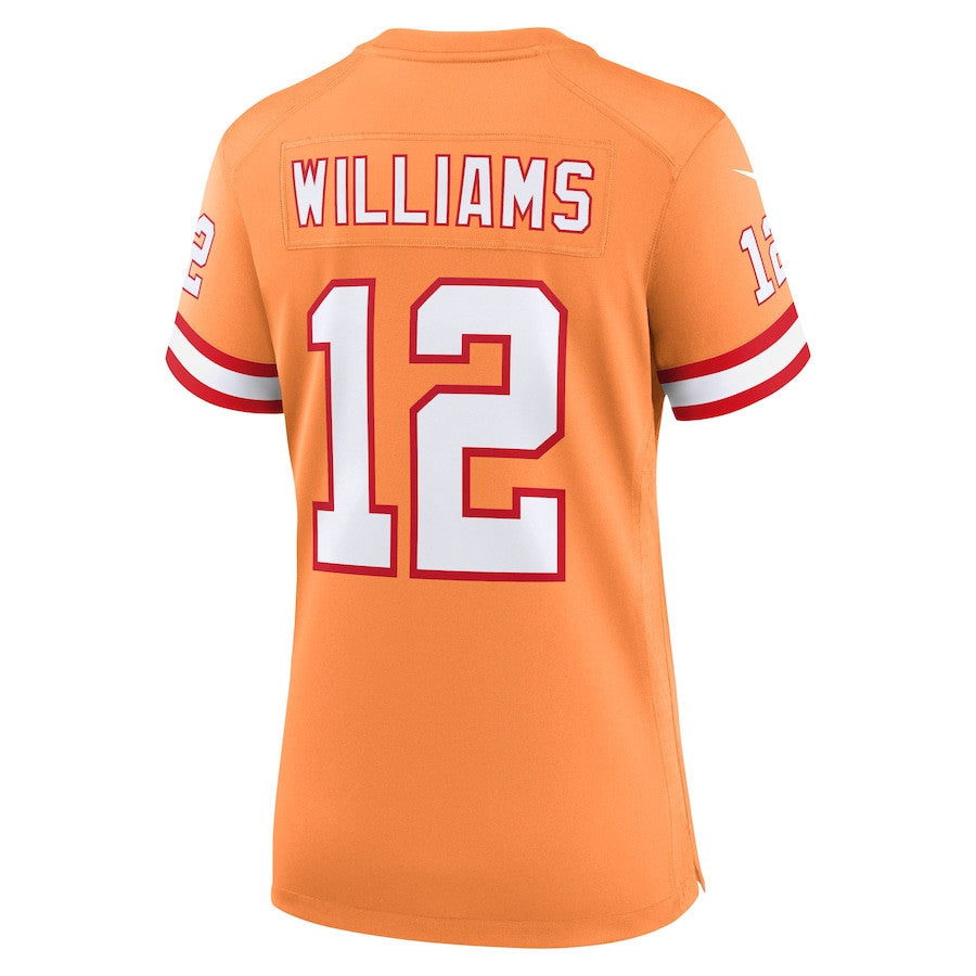 Doug Williams 12 Tampa Bay Buccaneers Women's 50th Season Game Jersey - Creamsicle
