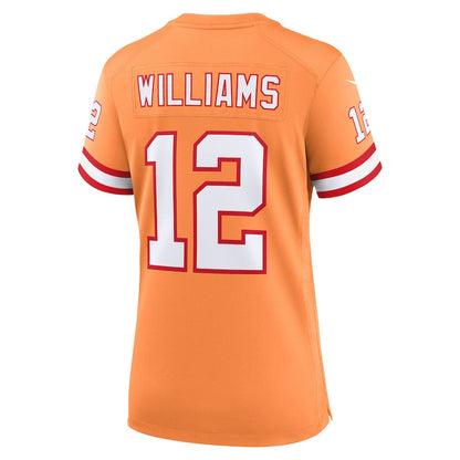 Doug Williams 12 Tampa Bay Buccaneers Women's 50th Season Game Jersey - Creamsicle