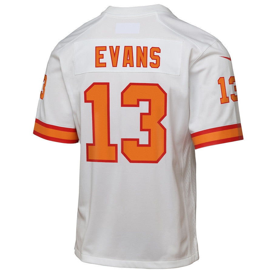 Mike Evans 13 '76 Tampa Bay Buccaneers YOUTH Game Jersey - White