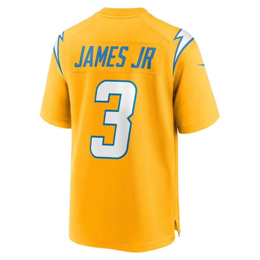 Derwin James Jr. 3 Los Angeles Chargers Alternate Charger Power Game Men Jersey - Gold