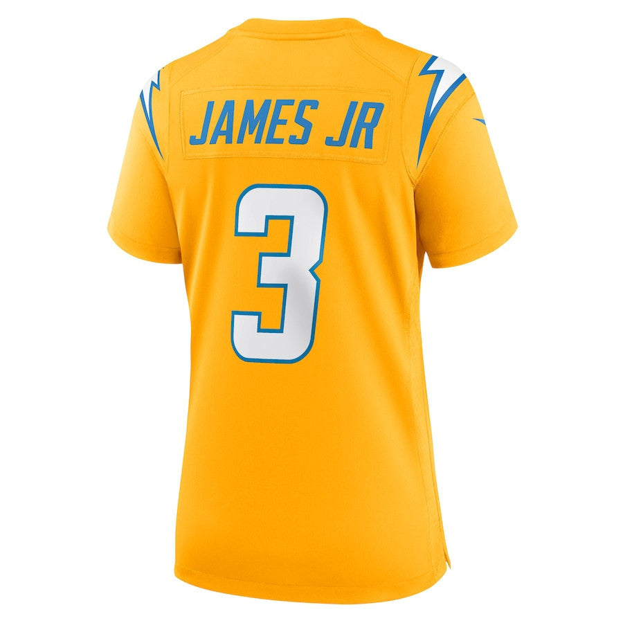 Derwin James Jr. 3 Los Angeles Chargers Women's Alternate Charger Power Game Jersey - Gold
