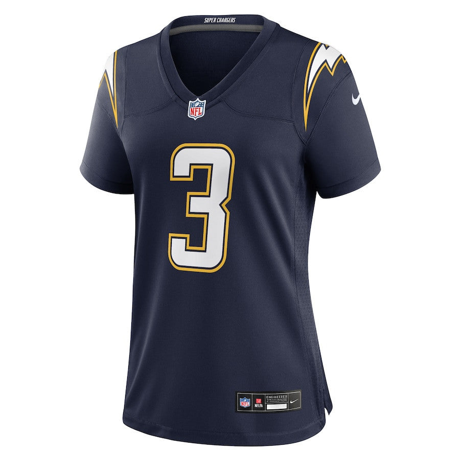 Derwin James Jr. 3 Los Angeles Chargers Women's Alternate Super Chargers Game Jersey - Navy