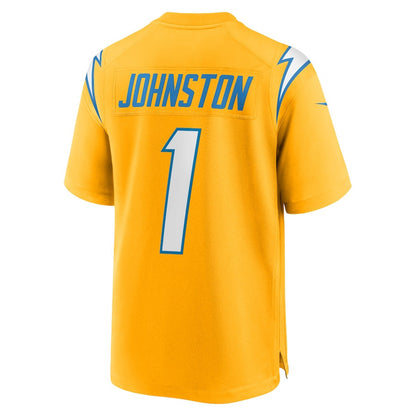 Quentin Johnston 1 Los Angeles Chargers Alternate Charger Power Game Men Jersey - Gold