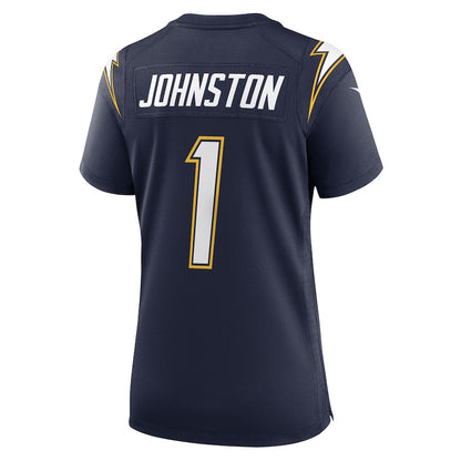 Quentin Johnston 1 Los Angeles Chargers Women's Alternate Super Chargers Game Jersey - Navy