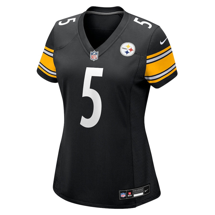 Jalen Ramsey 5 Pittsburgh Steelers Women's Team Game Jersey - Black