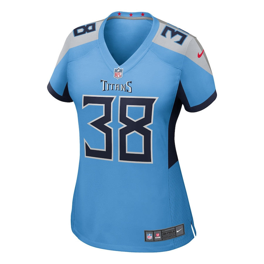 L'Jarius Sneed 38 Tennessee Titans Women's Team Game Jersey - Light Blue