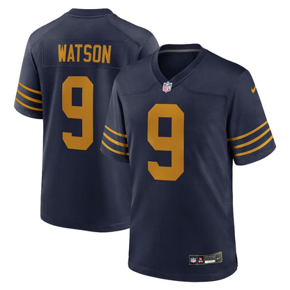 Christian Watson 9 Green Bay Packers The 1923 Classic Game Men Jersey - Navy