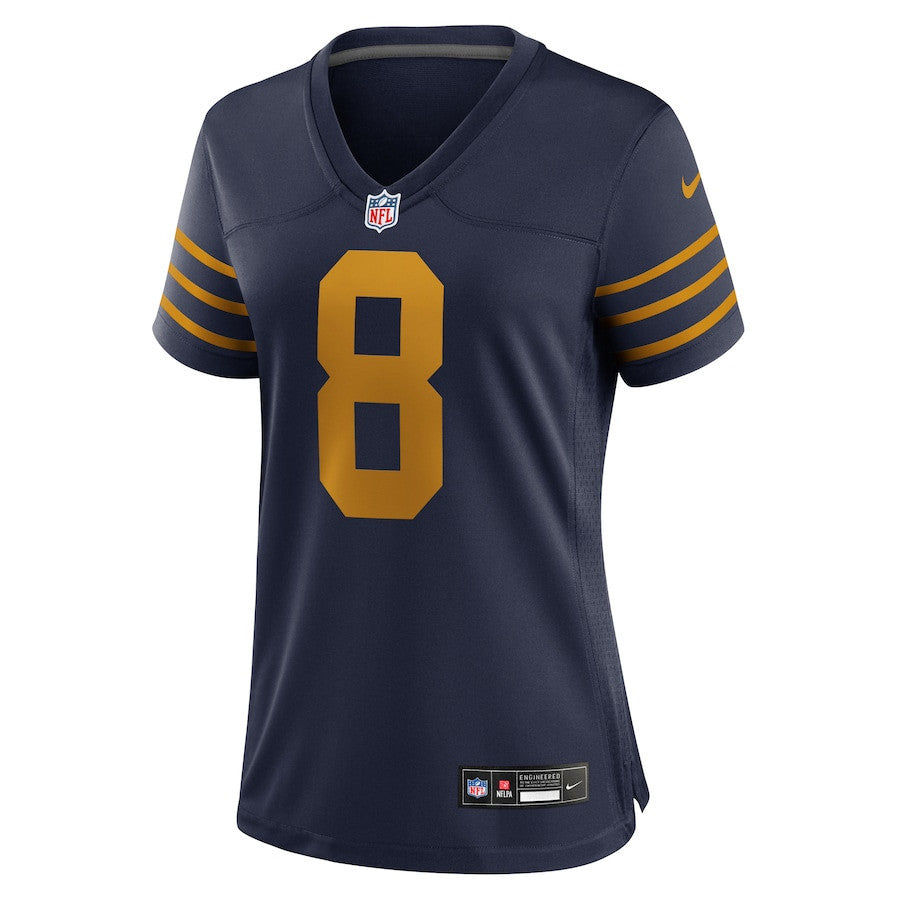 Josh Jacobs 8 Green Bay Packers Women's The 1923 Classic Game Jersey - Navy
