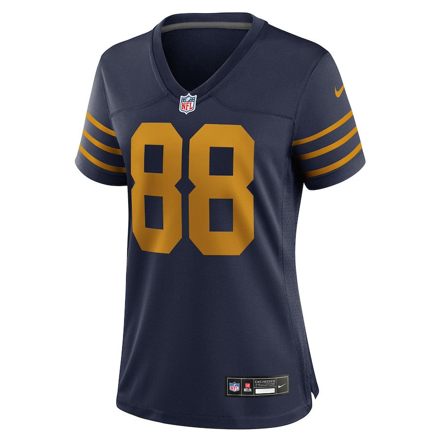 Luke Musgrave 88 Green Bay Packers Women's The 1923 Classic Game Jersey - Navy