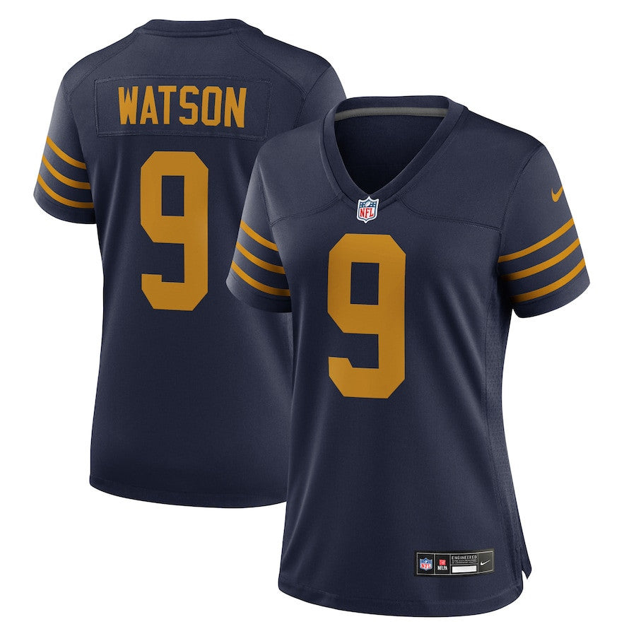 Christian Watson 9 Green Bay Packers Women's The 1923 Classic Game Jersey - Navy