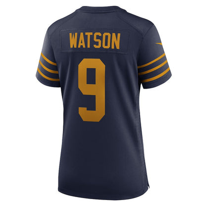 Christian Watson 9 Green Bay Packers Women's The 1923 Classic Game Jersey - Navy