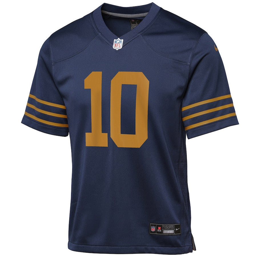 Jordan Love 10 Green Bay Packers The 1923 Classic Game YOUTH Jersey - Navy