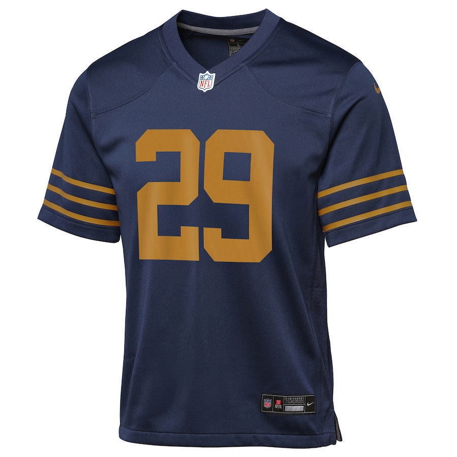 Xavier McKinney 29 Green Bay Packers The 1923 Classic Game YOUTH Jersey - Navy