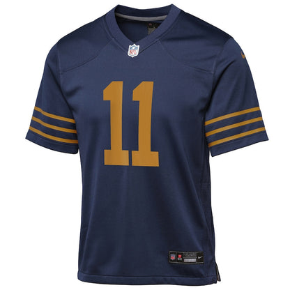 Jayden Reed 11 Green Bay Packers The 1923 Classic Game YOUTH Jersey - Navy