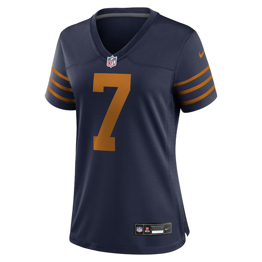 Quay Walker 7 Green Bay Packers Women's The 1923 Classic Game Jersey - Navy