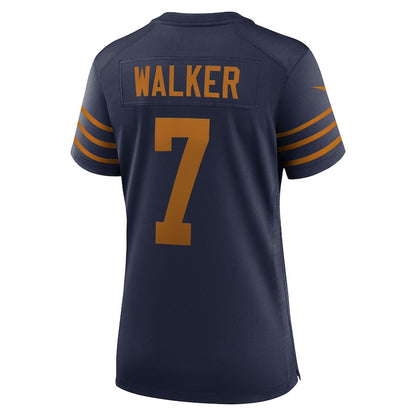 Quay Walker 7 Green Bay Packers Women's The 1923 Classic Game Jersey - Navy