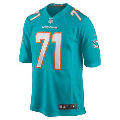 Kion Smith 71 Miami Dolphins Game Men Jersey - Aqua