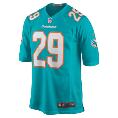 Kendall Fuller 29 Miami Dolphins Game Men Jersey - Aqua