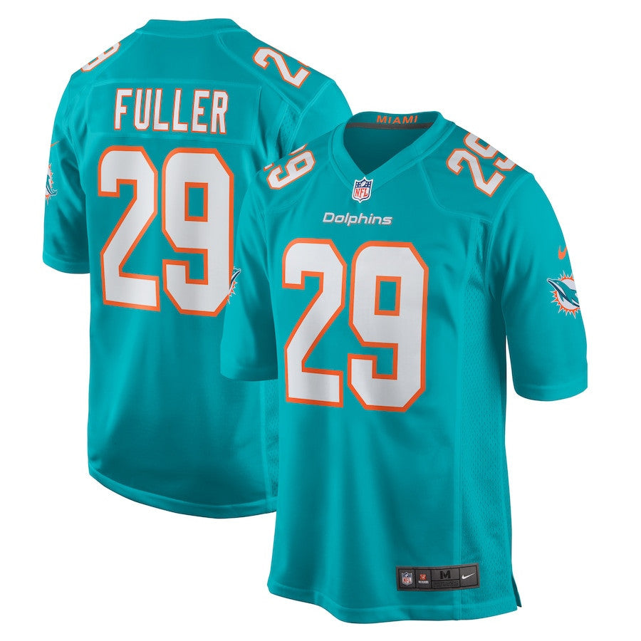 Kendall Fuller 29 Miami Dolphins Game Men Jersey - Aqua