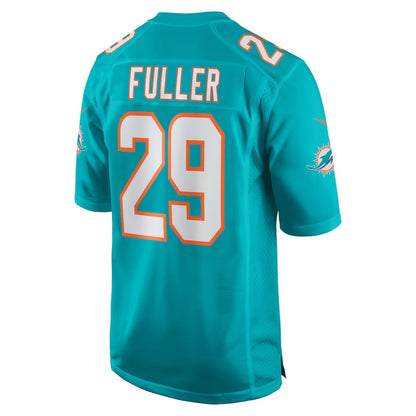Kendall Fuller 29 Miami Dolphins Game Men Jersey - Aqua