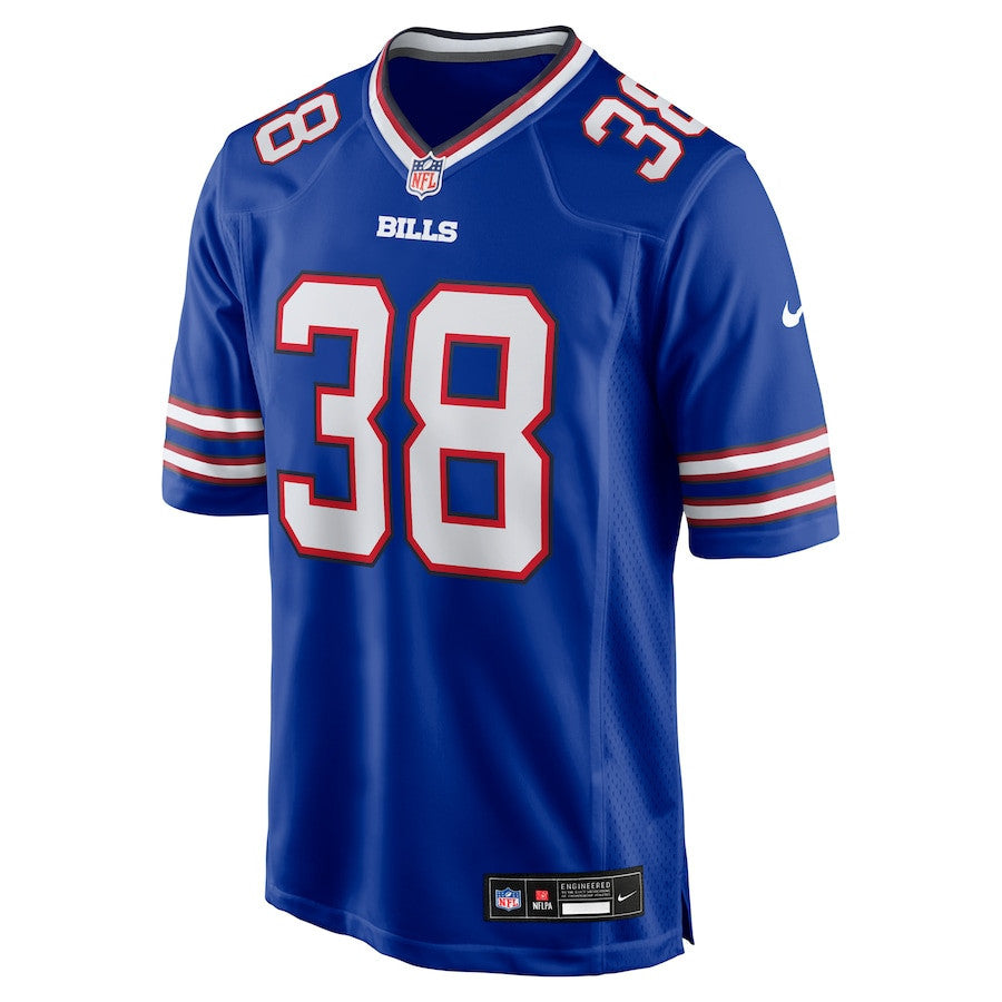 Daryl Porter Jr 38 Buffalo Bills Team Game Men Jersey - Royal