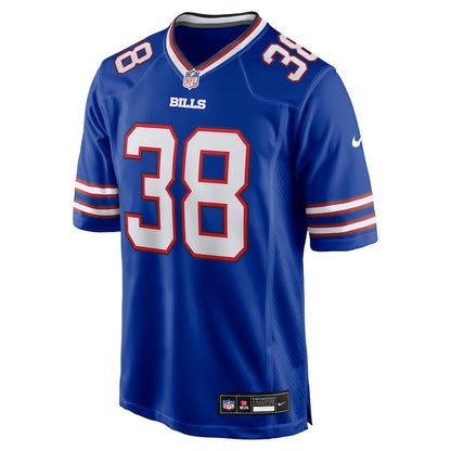 Daryl Porter Jr 38 Buffalo Bills Team Game Men Jersey - Royal