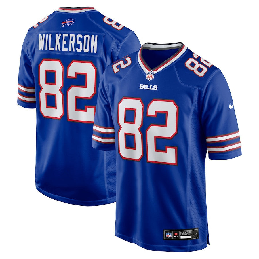 Kristian Wilkerson 82 Buffalo Bills Team Game Men Jersey - Royal
