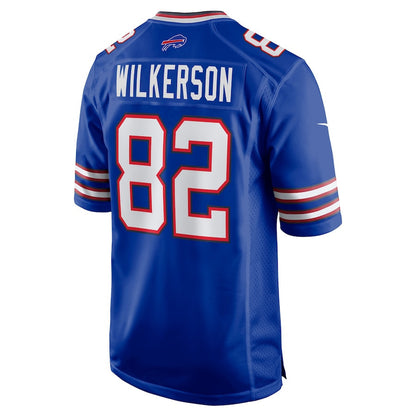 Kristian Wilkerson 82 Buffalo Bills Team Game Men Jersey - Royal