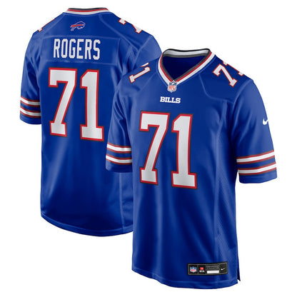 Casey Rogers 71 Buffalo Bills Team Game Men Jersey - Royal
