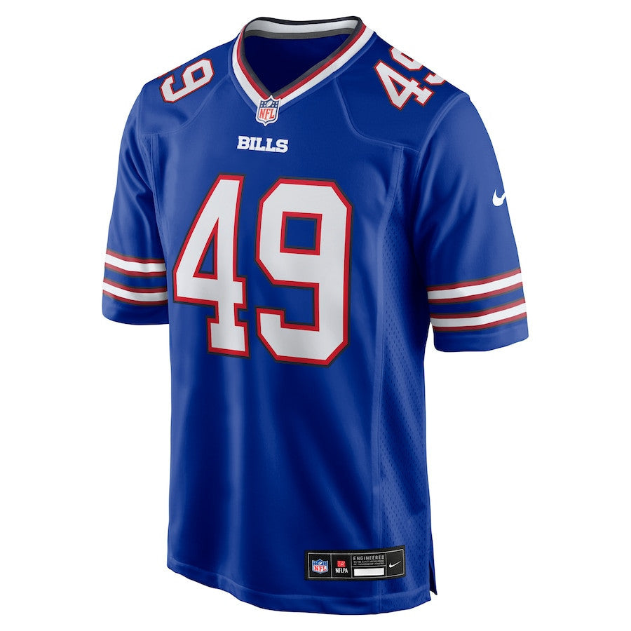 Keonta Jenkins 49 Buffalo Bills Team Game Men Jersey - Royal