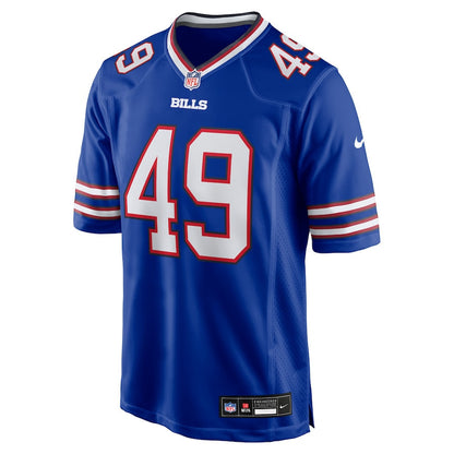Keonta Jenkins 49 Buffalo Bills Team Game Men Jersey - Royal