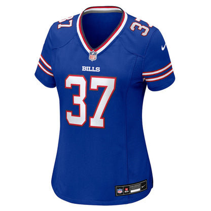 Jordan Hancock 37 Buffalo Bills Women's Team Game Jersey - Royal