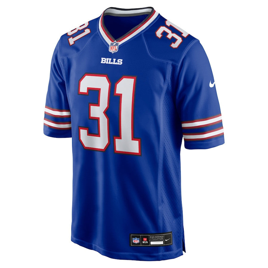 Maxwell Hairston 31 Buffalo Bills Team Game Men Jersey - Royal