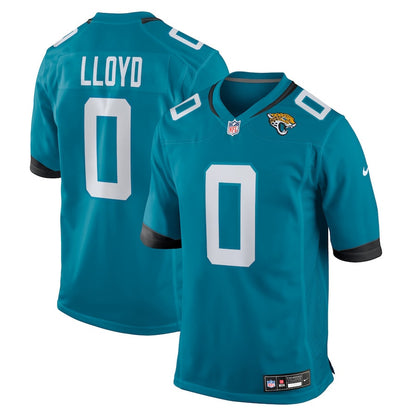 Devin Lloyd 0 Jacksonville Jaguars Team Game Men Jersey - Teal