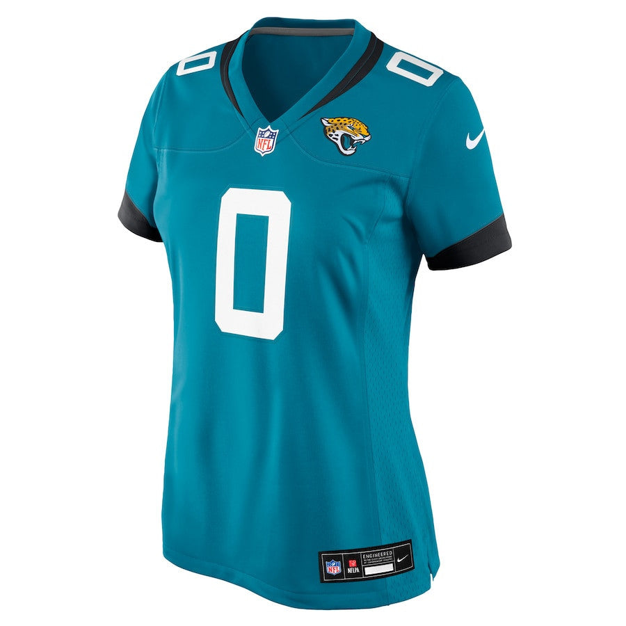 Devin Lloyd 0 Jacksonville Jaguars Women's Team Game Jersey - Teal