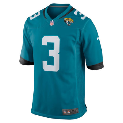 Tyson Campbell 3 Jacksonville Jaguars Team Game Men Jersey - Teal