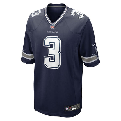 George Pickens 3 Dallas Cowboys Game Men Jersey - Navy