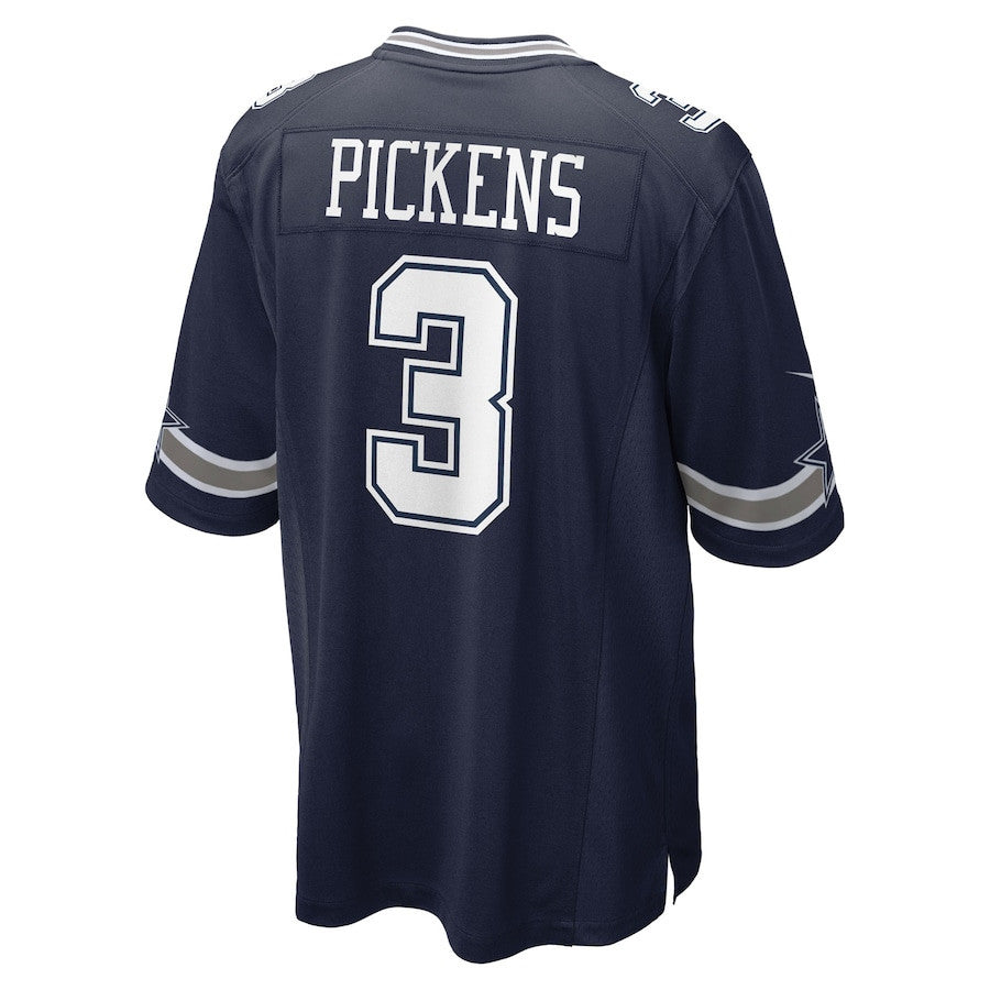 George Pickens 3 Dallas Cowboys Game Men Jersey - Navy