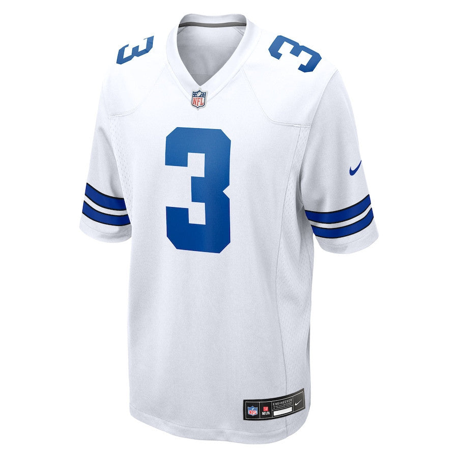 George Pickens 3 Dallas Cowboys Game Men Jersey - White
