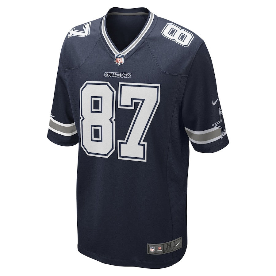 Jake Ferguson 87 Dallas Cowboys Team Game Men Jersey - Navy