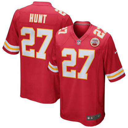 Kareem Hunt 27 Kansas City Chiefs Game Men Jersey - Red