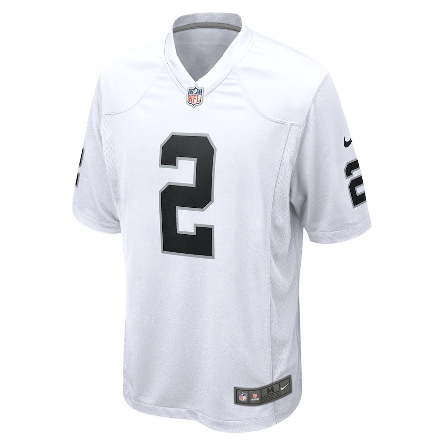 Ashton Jeanty 2 Las Vegas Raiders Game Men Jersey - White
