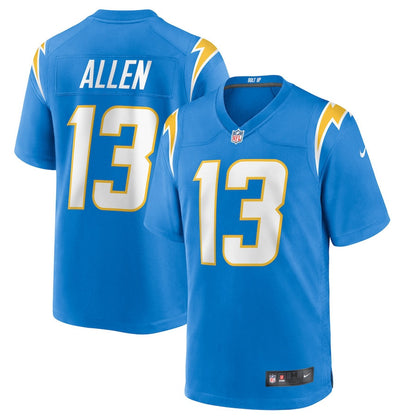 Keenan Allen 13 Los Angeles Chargers Game Player Men Jersey - Powder Blue