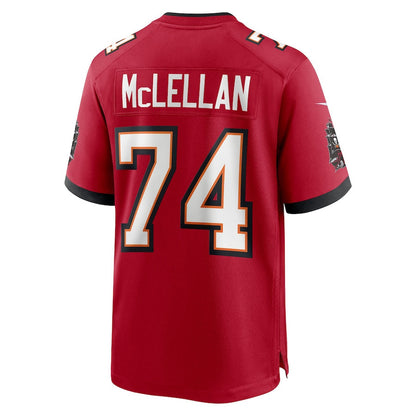 Tyler McLellan 14 Tampa Bay Buccaneers Team Game Men Jersey - Red
