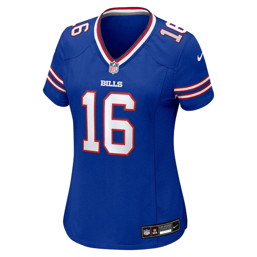 David White Jr. 16 Buffalo Bills Women's Team Game Jersey - Royal