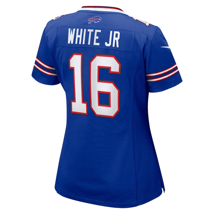 David White Jr. 16 Buffalo Bills Women's Team Game Jersey - Royal