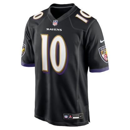 DeAndre Hopkins 10 Baltimore Ravens Alternate Game Men Jersey - Black