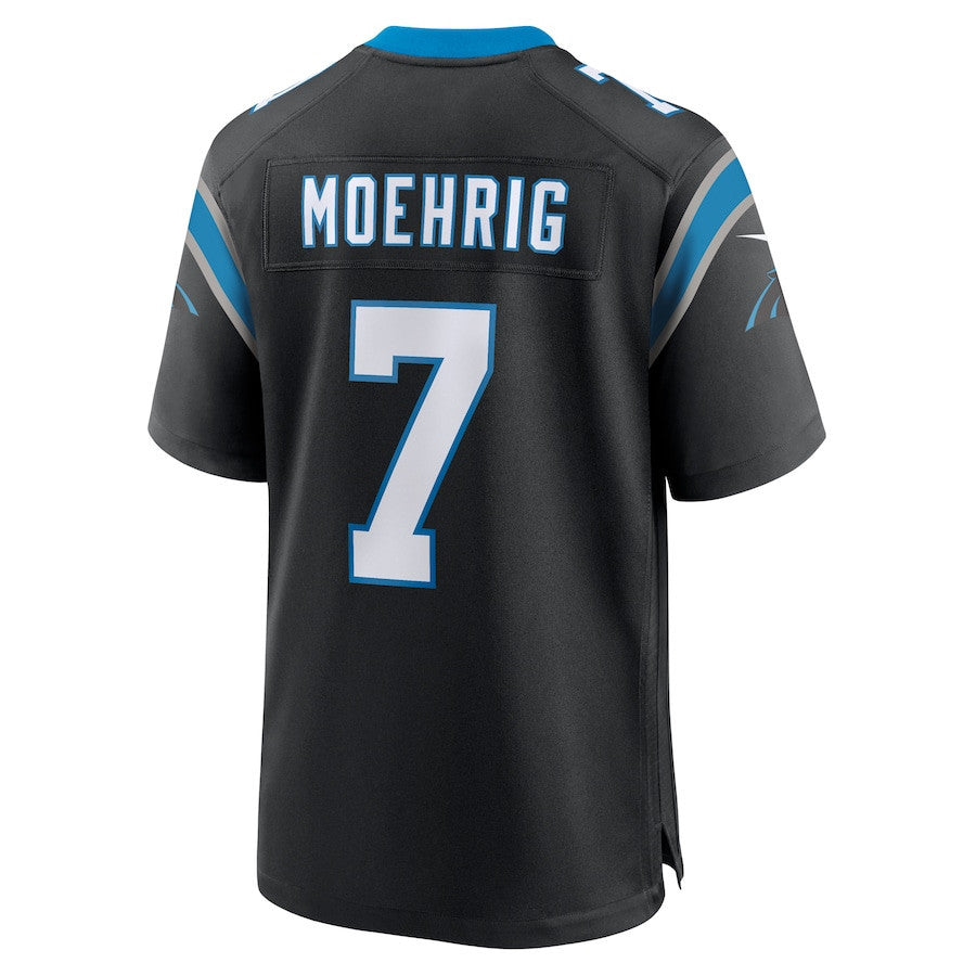 Trevon Moehrig 7 Carolina Panthers Team Game Men Jersey - Black