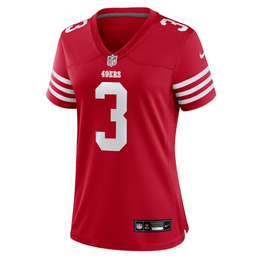 Robbie Chosen 3 San Francisco 49ers Women's Team Game Jersey - Scarlet